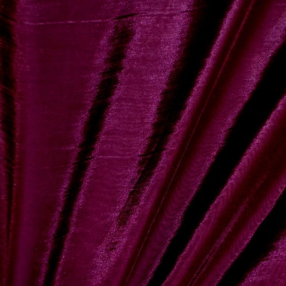 Faux Silk color Passion Fruit Drapery Fabric - Picture 1 of 10